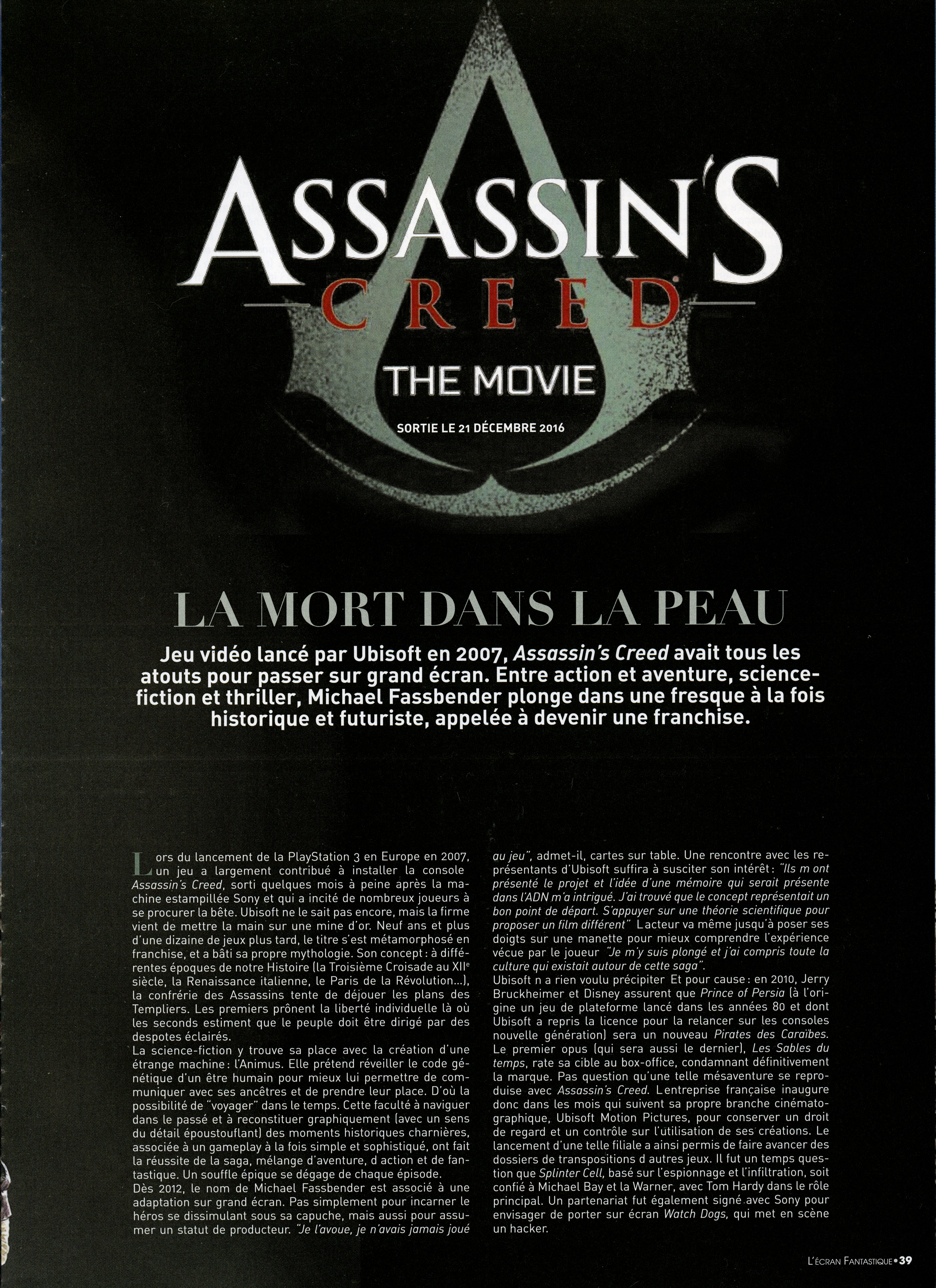 Assassin's Creed Movie