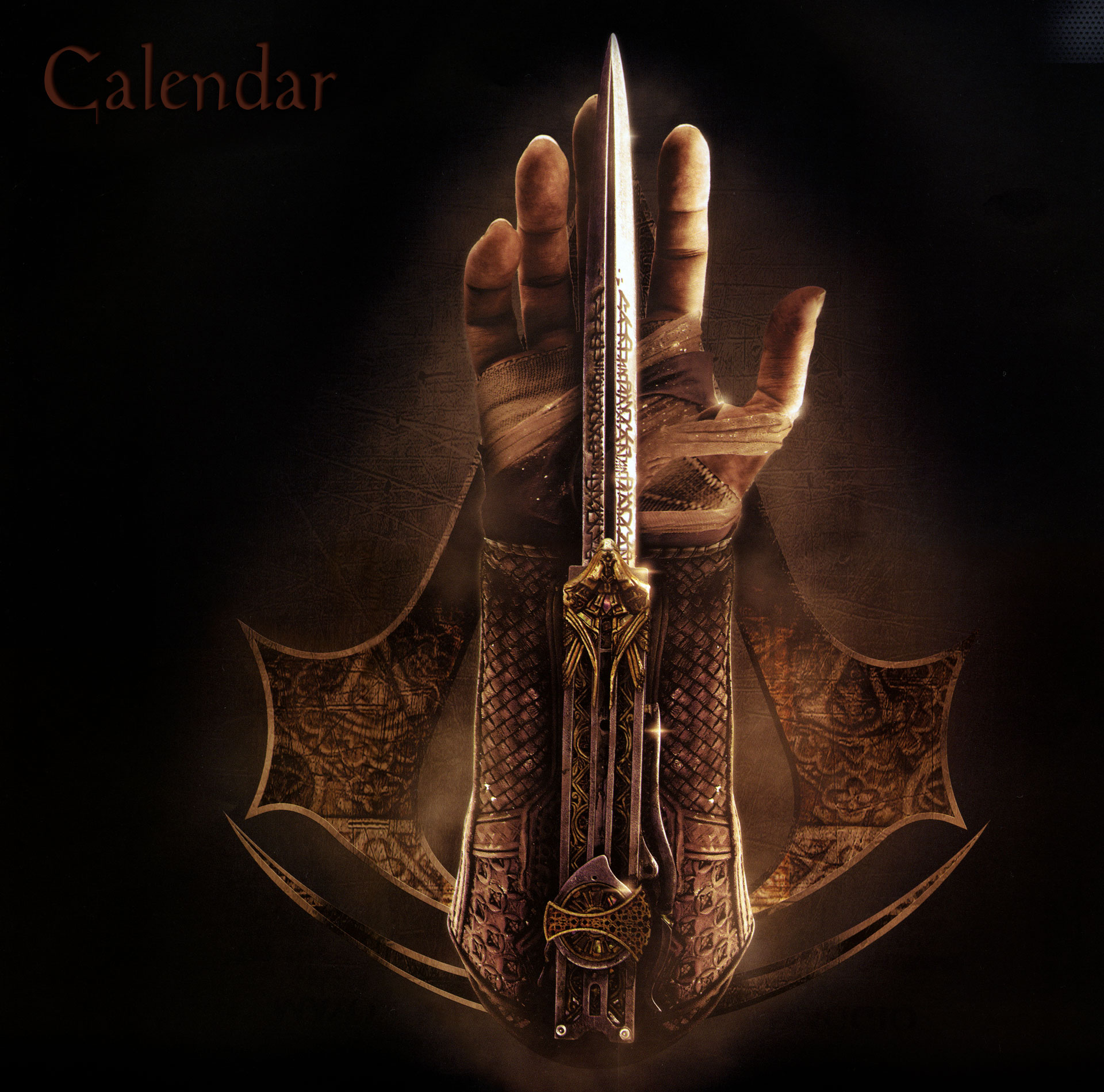 Michael Fassbender "Assassin's Creed" Calendar